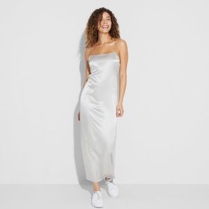 Theory IWG Silk Slip Dress